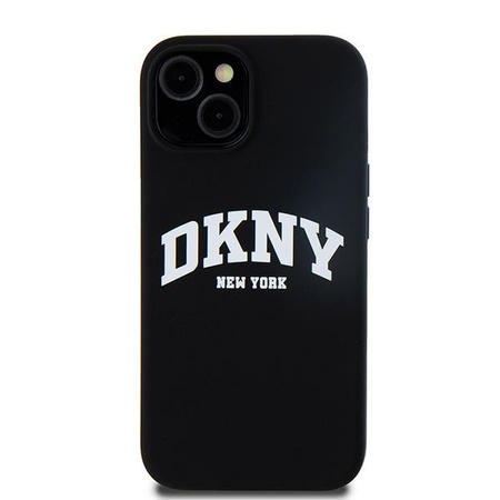 DKNY ETUI LIQUID SILICONE DO IPHONE 15 PLUS 14 PLUS 6.7 DO MAGSAFE Z LOGO