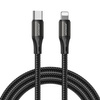 Joyroom kabel do szybkiego ładowania / transmisji danych USB Typ C - Lightning PD 20W 2m czarny (S-2024N1-PD)