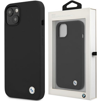 Etui BMW BMHCP13MSILBK iPhone 13 6,1" czarny/black hardcase Silicone Signature