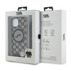 KARL LAGERFELD FUTERAŁ ETUI HARDCASE DO IPHONE 15 14 13 DO MAGSAFE IML