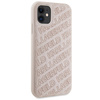 KARL LAGERFELD ETUI HARDCASE DO IPHONE 11 XR 6.1 QUILTED K PATTERN OCHRONNE