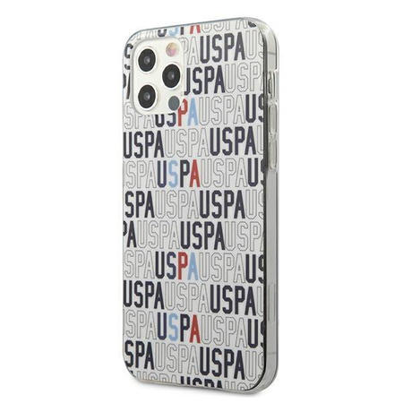US Polo USHCP12LPCUSPA6 iPhone 12 Pro Max 6,7" biały/white Logo Mania Collection