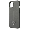 GUESS CASE HARDCASE DO IPHONE 13 14 15 6.1 SAFFIANO Z LOGO TRIANGLE KIESZEŃ