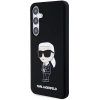 Etui Karl Lagerfeld Silicone Ikonik na Samsung Galaxy S24+ - czarne
