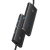 Baseus Lite Series przejściówka HUB USB Typ C - 4x USB 3.0 2m czarny (WKQX030501)