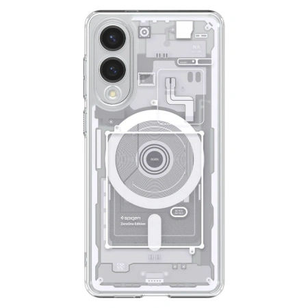 SPIGEN ETUI ULTRA HYBRID MAG DO SAMSUNG GALAXY S25 EDGE Z NADRUKIEM