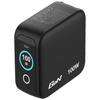 Ładowarka sieciowa Verbatim Mini GaN 100W 2xUSB-C PD/1x USB-A QC adapter UE/UK/USA czarny 30239