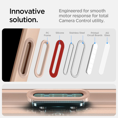 SPIGEN POKROWIEC MAGNETYCZNY DO MAGSAFE IPHONE 16 PRO ULTRA HYBRID TITANIUM