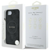 GUESS ETUI RING CLASSIC LOGO DO IPHONE 16E DO MAGSAFE Z MAGNETYCZNYM