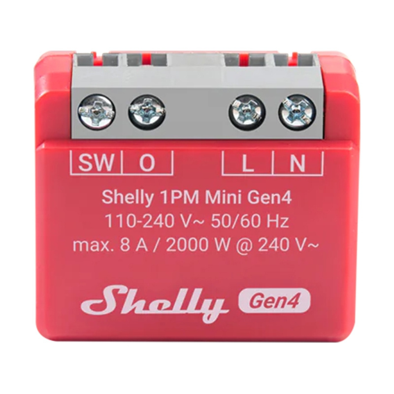 SHELLY STEROWNIK 1PM MINI GEN4 ZIGBEE MATTER DO SMART HOME ZDALNE ...