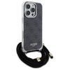 GUESS ETUI HARDCASE CROSSBODY CORD DO IPHONE 16 PRO 6.3 Z DESIGNEM 4G PRINT