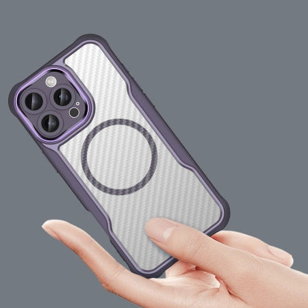 HURTEL ETUI SILIKONOWE LEADING SERIES DO MAGSAFE DO IPHONE 16 PRO MAX PEŁNA