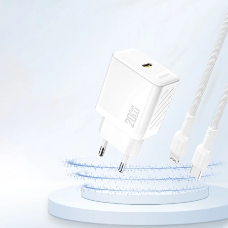 DUDAO ŁADOWARKA GAŃ PD20W USB-C DO TELEFONÓW IPHONE GALAXY NOTE 10W SZYBKIE