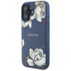 GUESS ETUI POKROWIEC TPU DO IPHONE 16 DO MAGSAFE GRANULOWANY WZÓR KWIATOWY