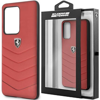 Ferrari Hardcase FEHQUHCS69RE S20 Ultra G988 czerwony/red Heritage