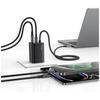 USAMS ŁADOWARKA SIECIOWA 65W DO IPHONE 12 13 14 15 2xUSB-C SZYBKA ŁADOWANIE