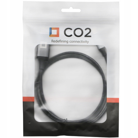 CO2 KABEL HDMI 2.1 PRZEWÓD HDMI - HDMI HDR eARC FULL HD 4K 120HZ 8K 60HZ 1M