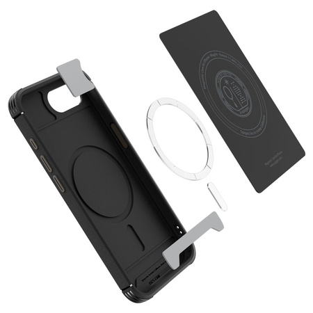 SPIGEN ETUI CORE ARMOR DO IPHONE 16E DO MAGSAFE OCHRONA Z WZMOCNIONĄ