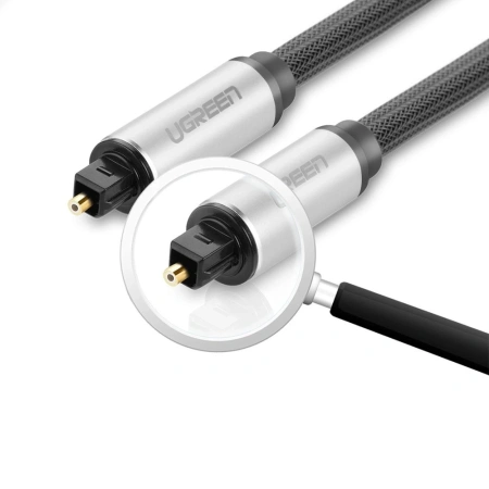 UGREEN KABEL OPTYCZNY TOSLINK SPDIF DO AUDIO KINEM DOMOWYM 2M STEREO DŹWIĘK