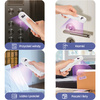 USAMS LAMPA UV-C RĘCZNA MINI DO TELEFONÓW IPHONE XIAOMI SAMSUNG DEZYNFEKCJA