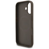 Etui Guess 4G Ring Classic Logo MagSafe do iPhone 17 brązowy