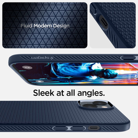 SPIGEN CASE LIQUID AIR DO IPHONE 14 MAGNETYCZNE OCHRONNE ETUI Z AKCESORIAMI