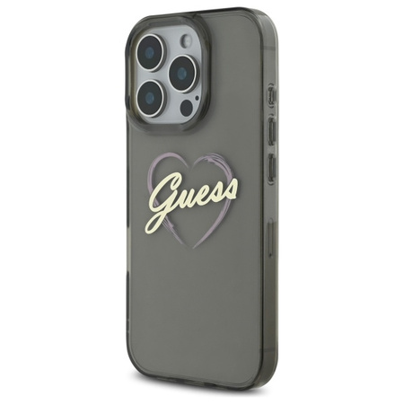 GUESS ETUI HARDCASE DO IPHONE 16 PRO MAX 6.9 MAGNETYCZNE Z IMITACJĄ SKÓRY