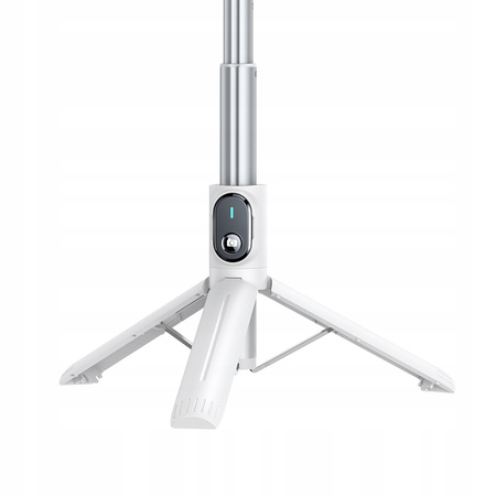 Double Shot kijek, selfie stick, tripod, bluetooth, statyw, bia³y, McDodo