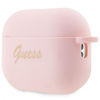 Etui Guess GUAP2LSCHSP na AirPods Pro 2 cover - różowe Silicone Charm Heart Collection