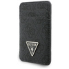 Zestaw portfel + hand strap Guess        triangle MagSafe czarny