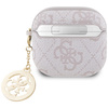 GUESS ETUI POKROWIEC DO AIRPODS 4 Z ELEMENTAMI STRASS CHARM WYSOKA OCHRONA