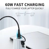 WOZINSKY ZESTAW KABEL 4W1 USB-C DO DO LIGHTNING 60W DO IPHONE 11 12 13 14