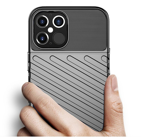 Thunder Case elastyczne pancerne etui pokrowiec Nokia 5.4 czarny