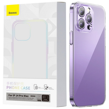 Baseus Corning Case etui do iPhone 14 Pro Max pancerny pokrowiec + szkło przezroczyste