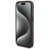 Zestaw Guess GUBPM5P15X4GEMGW iPhone15 Pro Max 6.7 hardcase + Powerbank 5000mAh MagSafe brązowy/brown 4G Metal Logo