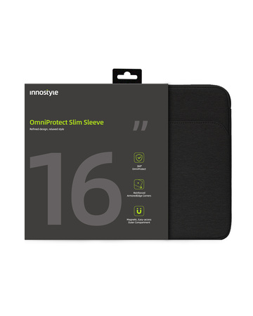INNOSTYLE TORBA NA LAPTOPA 16 WODOODPORNA ETUI OMNIPROTECT SLIM CZARNA
