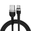 WOZINSKY KABEL USB-A USB-C 2.4A DO TELEFONÓW TABLETÓW 1M SZYBKIE ŁADOWANIE