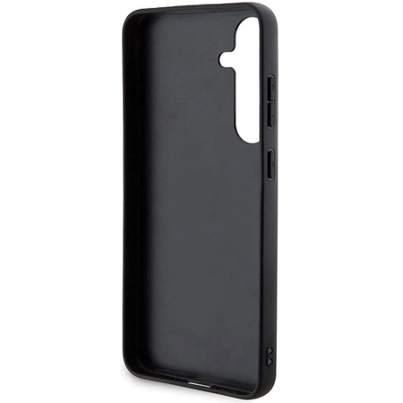 Etui Karl Lagerfeld Saffiano Karl&Choupette Metal Pin na Samsung Galaxy S24+ - czarne