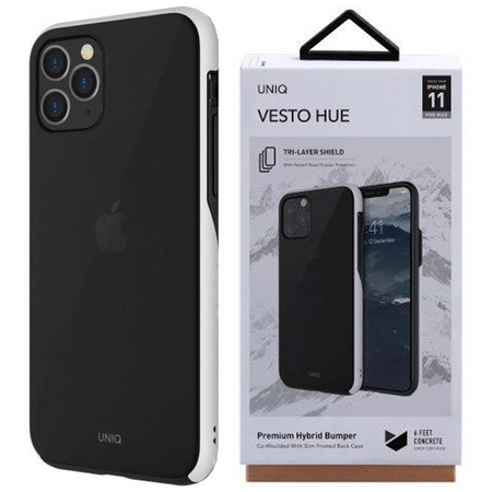 UNIQ etui Vesto Hue iPhone 11 Pro Max biały/white