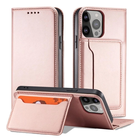 HURTEL ETUI MAGNETYCZNE CASE DO IPHONE 14 PLUS POKROWIEC PORTFEL PODSTAWKA