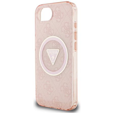 GUESS ETUI 4G CIRCLE TRIANGLE DO MAGSAFE DO IPHONE 16E ZABEZPIECZENIE I