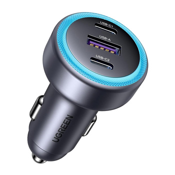UGREEN ŁADOWARKA SAMOCHODOWA EC307 USB 2X USB-C DO TELEFONÓW 30W SZYBKIE