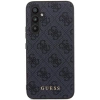 Etui Guess 4G Metal Gold Logo na Samsung Galaxy S23 FE - szare