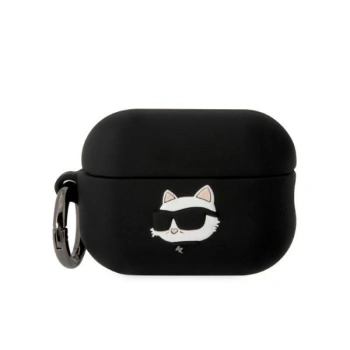 KARL LAGERFELD POKROWIEC SILIKONOWY DO AIRPODS PRO 2 2022 2023 CHOUPETTE 3D