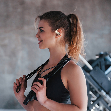 MCDODO SŁUCHAWKI BEZPRZEWODOWE DOUSZNE BLUETOOTH 5.4 Z MIKROFONEM ETUI CLIP