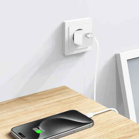 WOZINSKY ŁADOWARKA PRZEJŚCIÓWKA SIECIOWA USB-C DO IPHONE 12 13 14 15 PD 20W