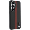 Etui BMW Perforated Stripe Logo MagSafe do Samsung Galaxy S26 Ultra czerwony