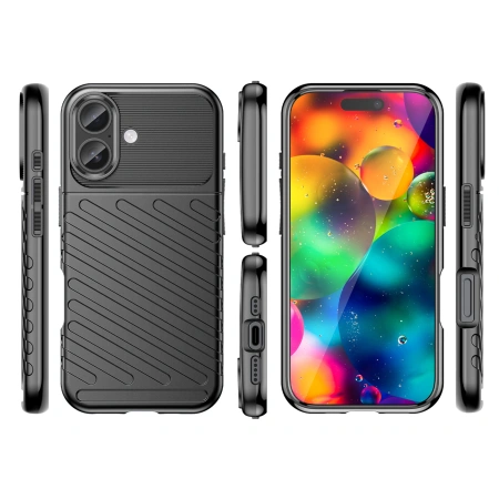 HURTEL ETUI THUNDER CASE DO IPHONE 17 OCHRONA ZARYSOWAŃ MAGNETYCZNE WYSOKA