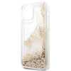 Guess GUOHCP12MGLHFLGO iPhone 12/12 Pro gold/złoty hardcase Glitter Charms