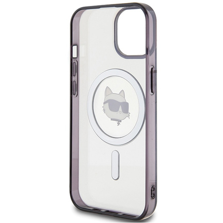KARL LAGERFELD CASE HARDCASE DO IPHONE 15 14 13 6.1 CHOUPETTE HEAD